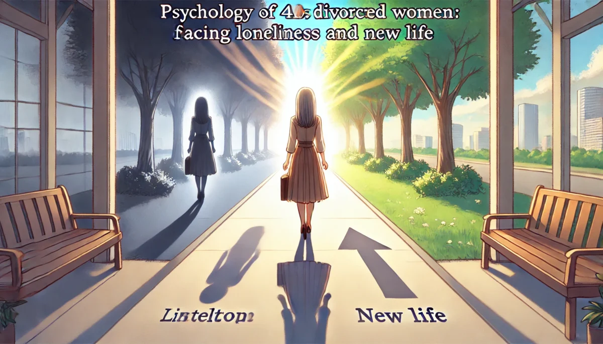 40代バツイチ女性の心理に迫る：孤独と新たな人生との向き合い方