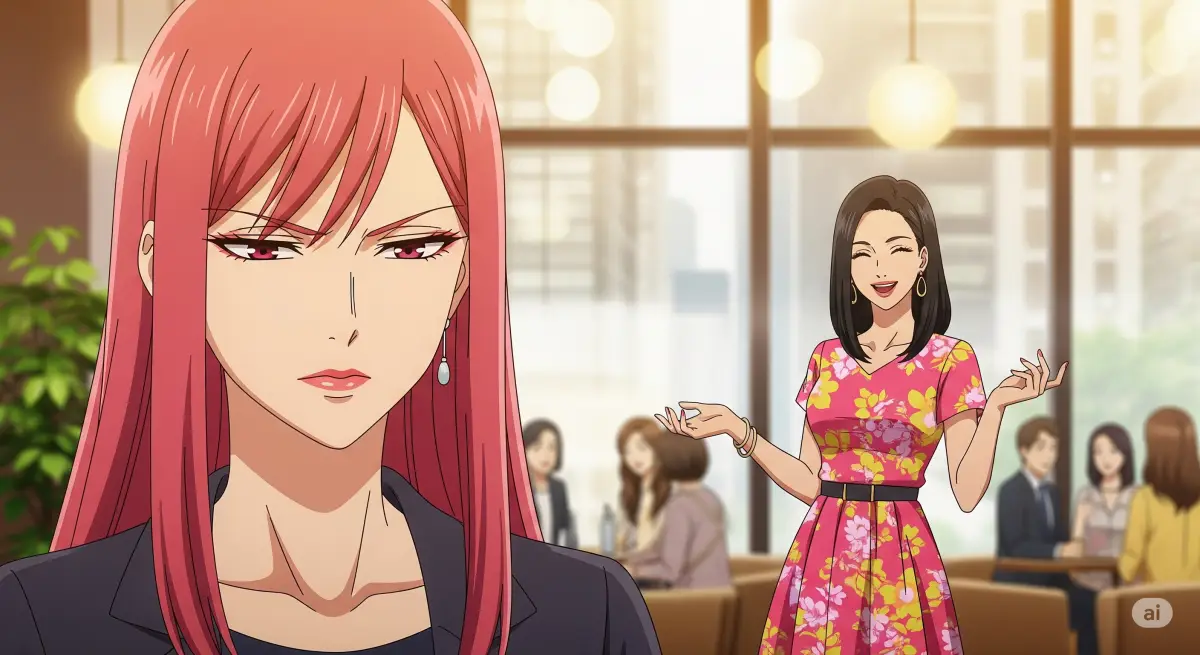 同性である女性を睨む心理